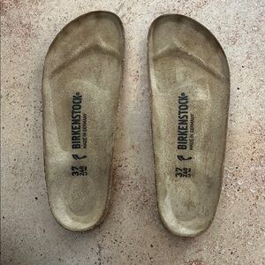 Birkenstock Original Cork Footbed Inserts Size 37